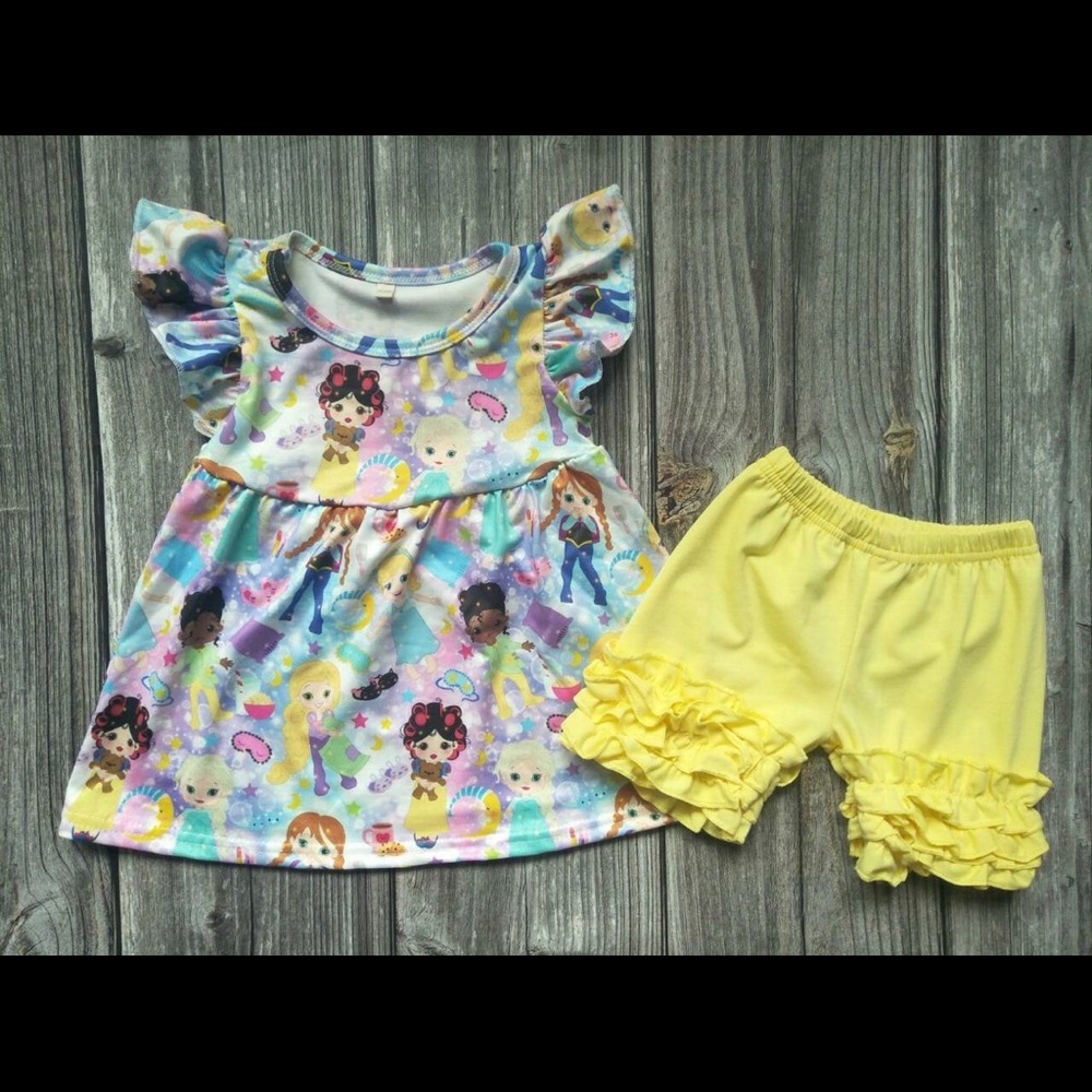 Little Princess Short Set - Picture 2 of 2